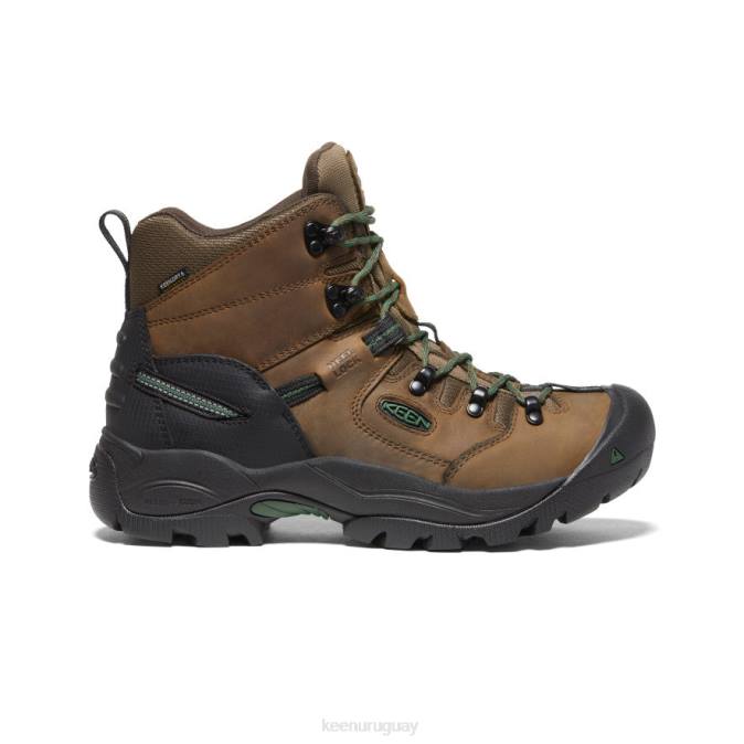 KEEN 8NRX135 calzado cascada marrón/pastos más verdes hombres energía de pittsburgh 6"