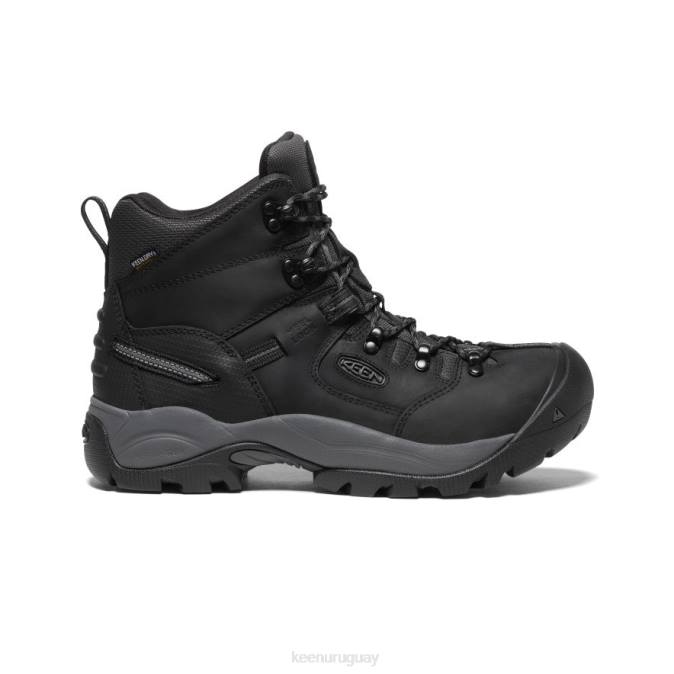 KEEN 8NRX137 calzado negro/hierro forjado hombres energía de pittsburgh 6"
