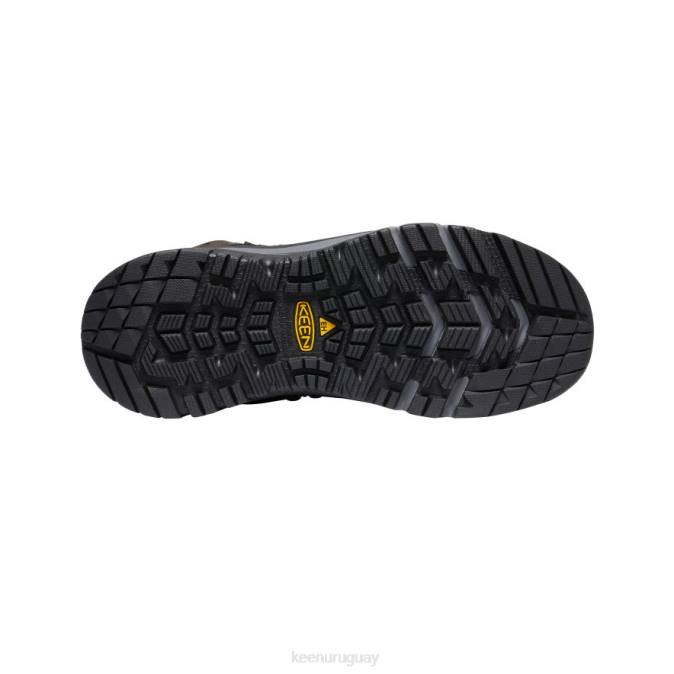 KEEN 8NRX179 calzado café en grano/negro hombres Kansas City+ impermeable medio (puntera de fibra de carbono)