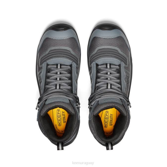 KEEN 8NRX21 calzado imán/negro hombres reno mid kbf impermeable (puntera de fibra de carbono)