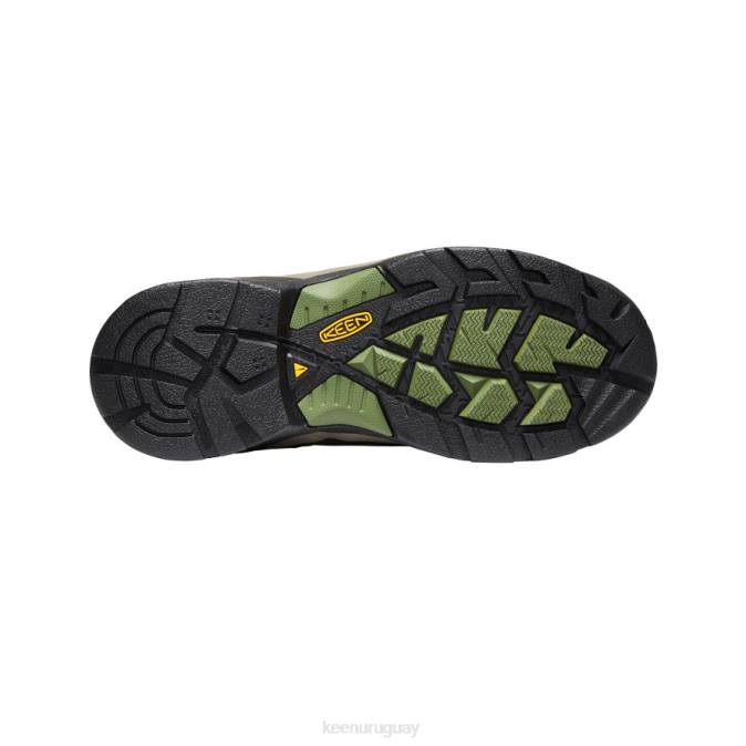 KEEN 8NRX245 calzado marrón cascada/verde bronce hombres Bota impermeable detroit xt (puntera de acero)