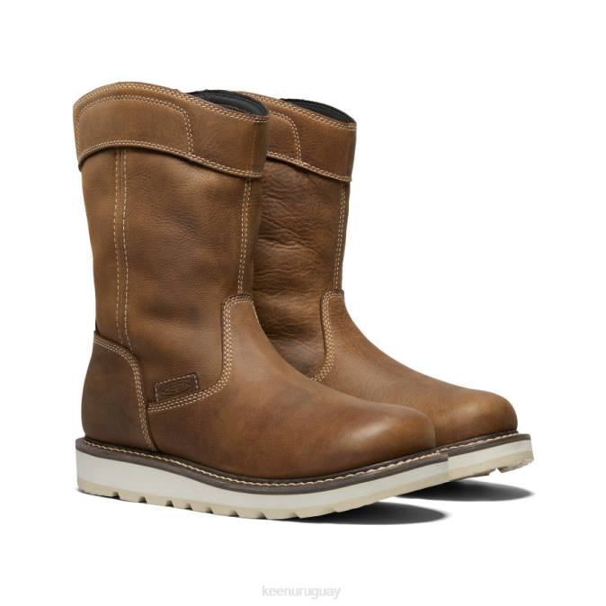 KEEN 8NRX279 calzado belga/blanquecino hombres cincinnati wellington (dedo blando)