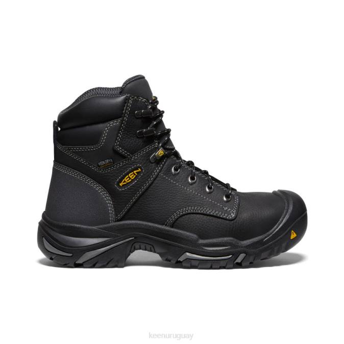 KEEN 8NRX317 calzado negro hombres Monte Vernon 6"