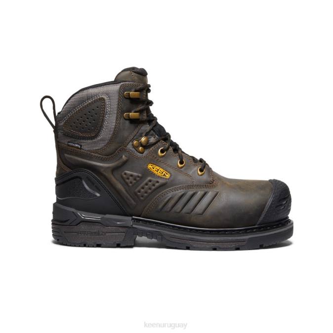 KEEN 8NRX361 calzado marrón cascada/negro hombres filadelfia 6"