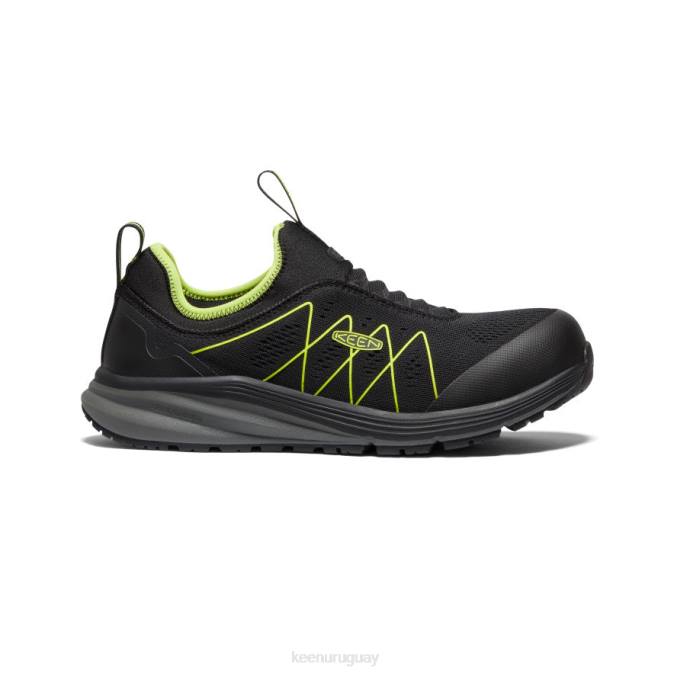 KEEN 8NRX182 calzado negro/onagra hombres Vista Energy Shift (puntera de fibra de carbono)