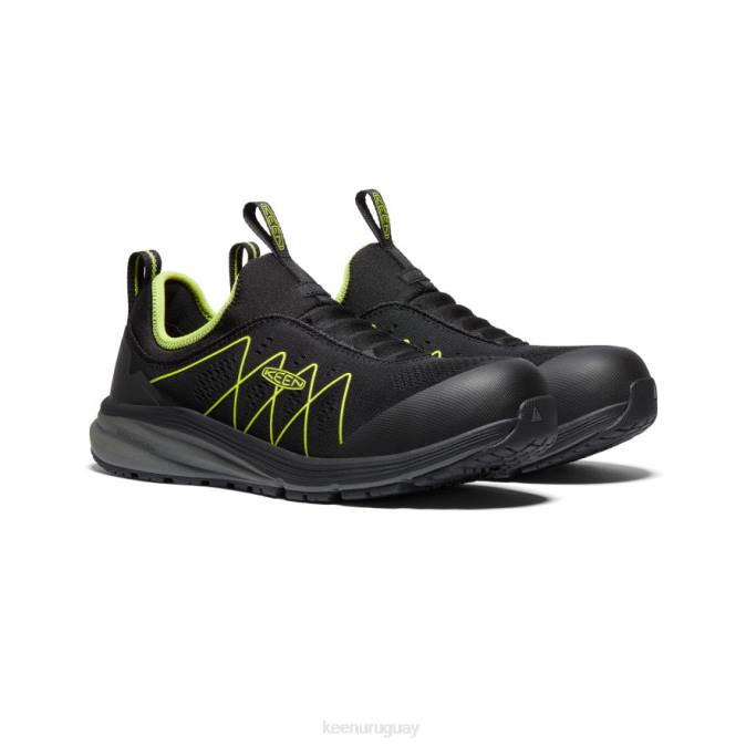 KEEN 8NRX182 calzado negro/onagra hombres Vista Energy Shift (puntera de fibra de carbono)