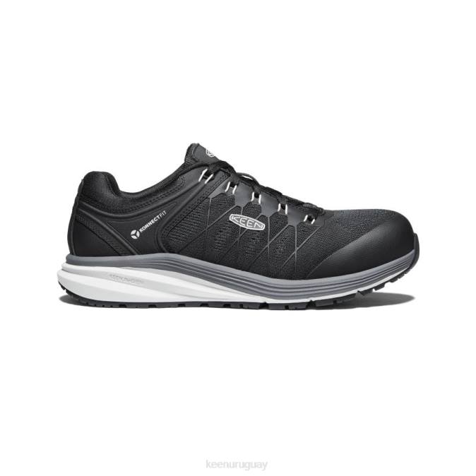 KEEN 8NRX158 calzado vapor/negro hombres Vista Energy (puntera de fibra de carbono)