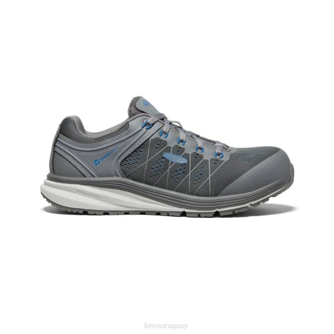 KEEN 8NRX159 calzado gris acero/azul baleine hombres Vista Energy (puntera de fibra de carbono)
