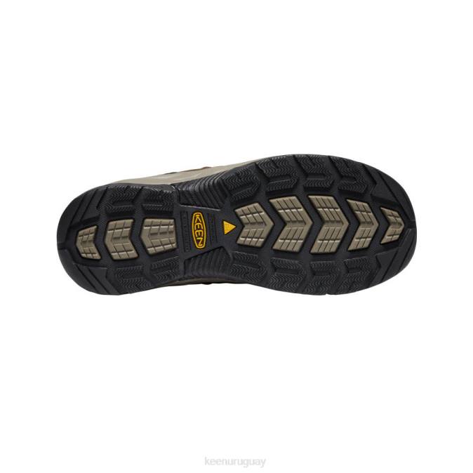 KEEN 8NRX180 calzado marrón cascada/varilla dorada hombres pedernal ii (dedo blando)