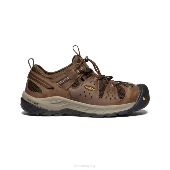 KEEN 8NRX278 calzado shitake/óxido hombres atlanta cool ii (puntera de acero)
