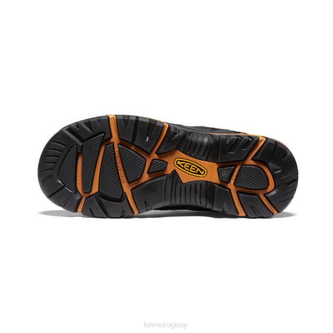KEEN 8NRX355 calzado negro/bossa nova hombres Braddock bajo (puntera de acero)