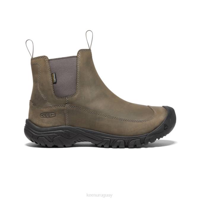 KEEN 8NRX144 calzado gris acero/negro hombres bota impermeable anclaje iii