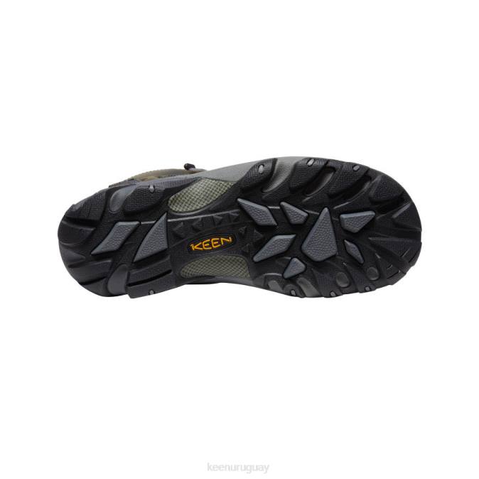 KEEN 8NRX152 calzado gris acero/imán hombres botas de montaña impermeables targhee ii