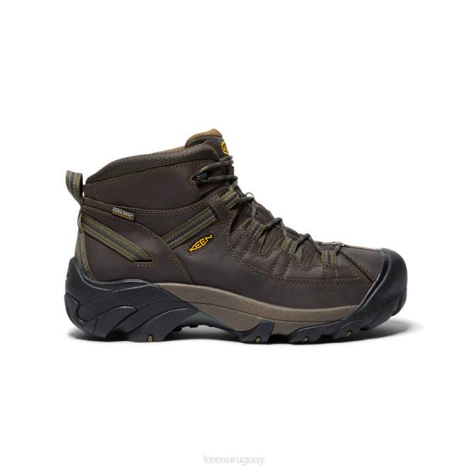 KEEN 8NRX156 calzado cantimplora/oliva oscura hombres botas de montaña impermeables targhee ii