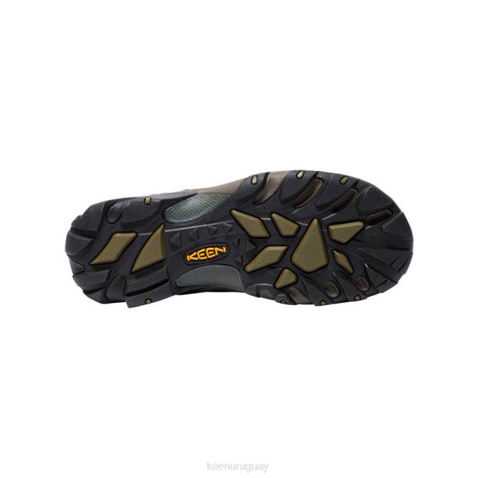 KEEN 8NRX156 calzado cantimplora/oliva oscura hombres botas de montaña impermeables targhee ii