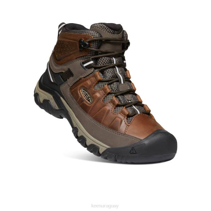 KEEN 8NRX226 calzado castaño/mantillo hombres targhee iii impermeable medio