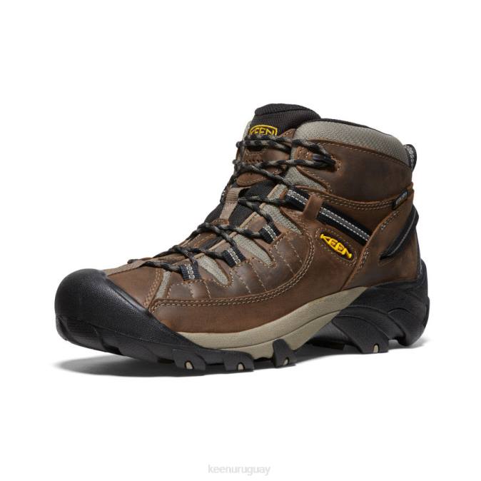KEEN 8NRX248 calzado shitake/atigrado hombres targhee ii impermeable medio ancho