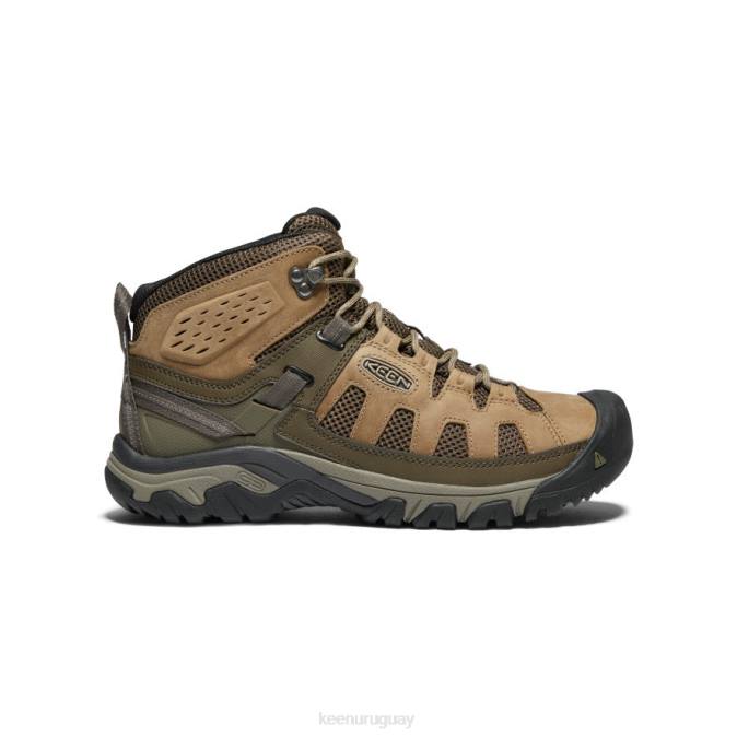 KEEN 8NRX310 calzado olivia/cordón elástico hombres Targhee ventilación media