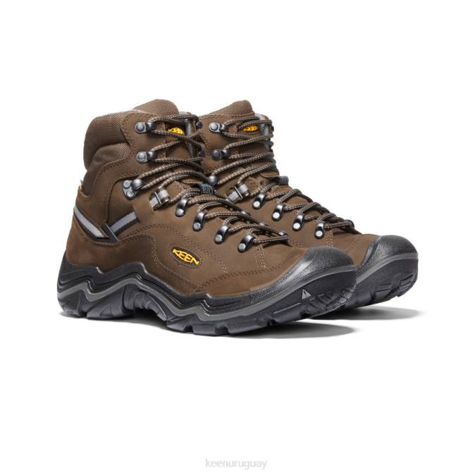 KEEN 8NRX314 calzado marrón cascada/gárgola hombres bota impermeable durand ii