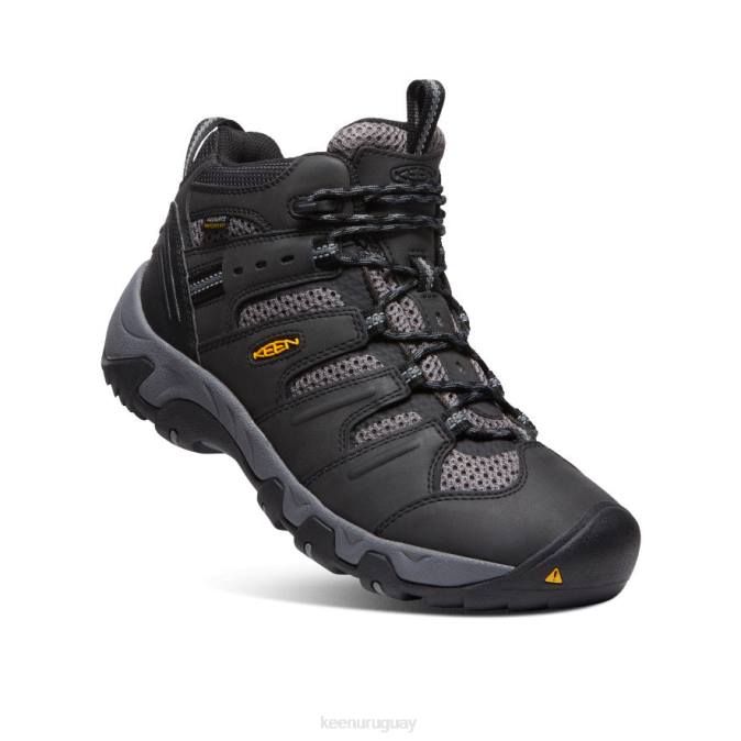 KEEN 8NRX320 calzado negro/gris acero hombres bota impermeable koven
