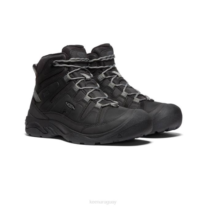 KEEN 8NRX369 calzado negro/gris acero hombres circadia polar medio