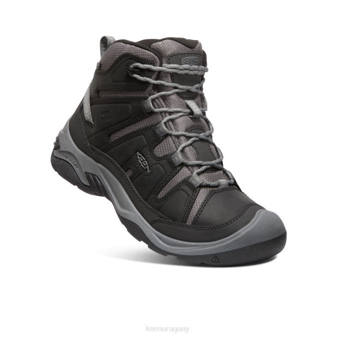 KEEN 8NRX70 calzado negro/gris acero hombres bota impermeable circadia