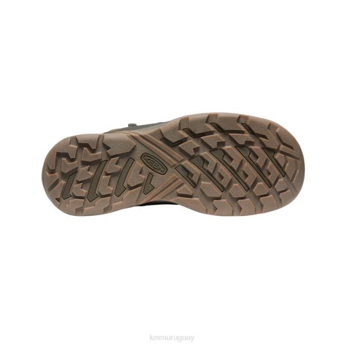 KEEN 8NRX73 calzado oliva oscuro/arcilla de alfarero hombres bota impermeable circadia
