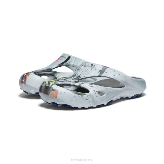 KEEN 8NRX127 calzado abedul plateado/profundidades azules hombres artes shanti