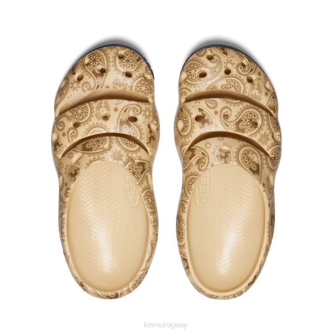 KEEN 8NRX210 calzado café con leche paisley hombres artes yogui