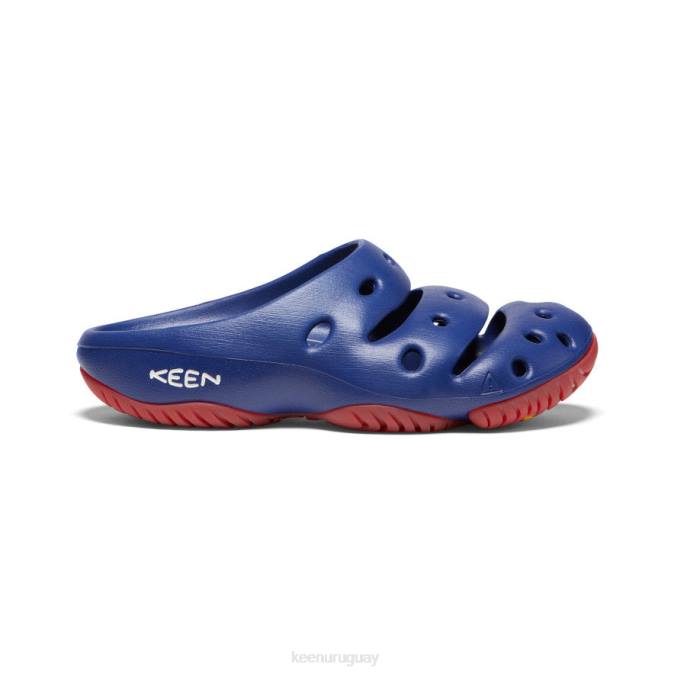 KEEN 8NRX215 calzado profundidades azules/alfombra roja hombres yogui