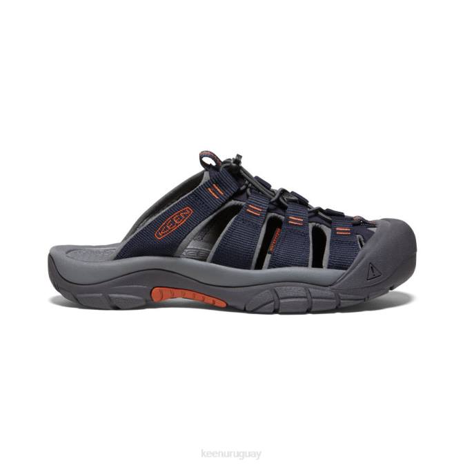 KEEN 8NRX30 calzado capitán del cielo/bombay marrón hombres diapositiva de newport