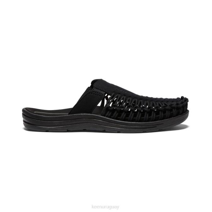 KEEN 8NRX329 calzado negro hombres diapositiva uneek ii