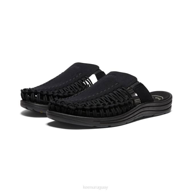 KEEN 8NRX329 calzado negro hombres diapositiva uneek ii