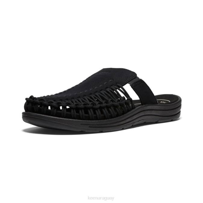 KEEN 8NRX329 calzado negro hombres diapositiva uneek ii