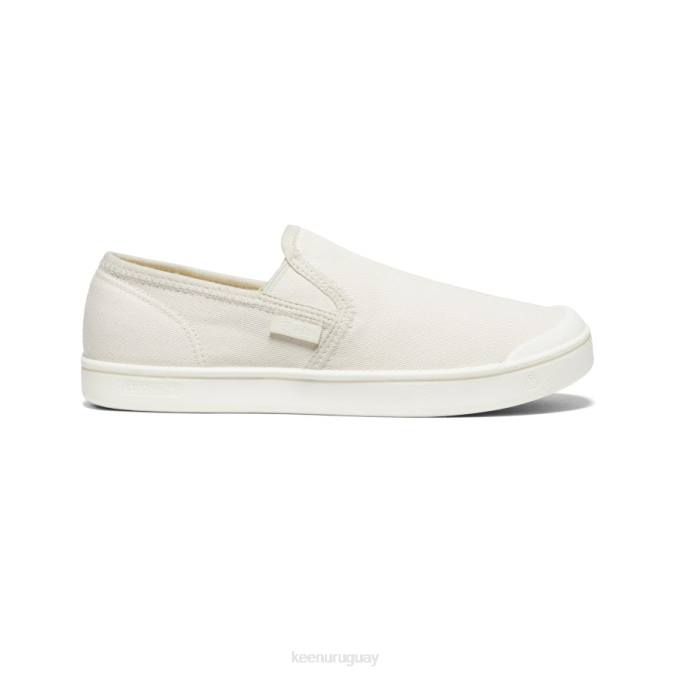 KEEN 8NRX371 calzado lienzo natural/blanco estrella hombres zapatillas eldon