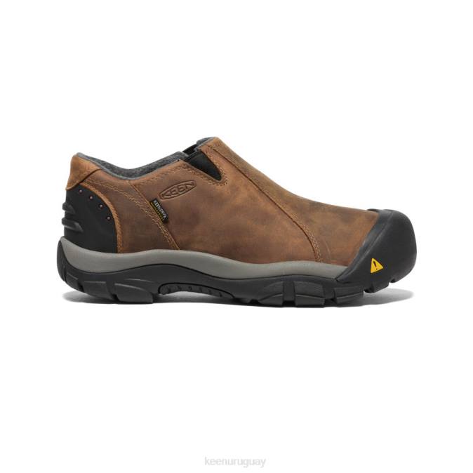 KEEN 8NRX382 calzado negro pizarra/marrón rubia hombres brixen impermeable bajo