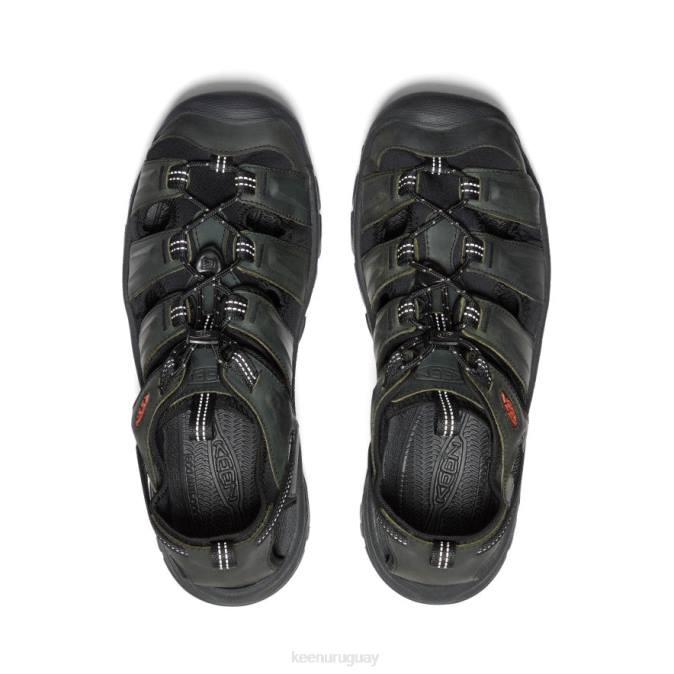 KEEN 8NRX197 calzado gris negro hombres sandalia targhee iii