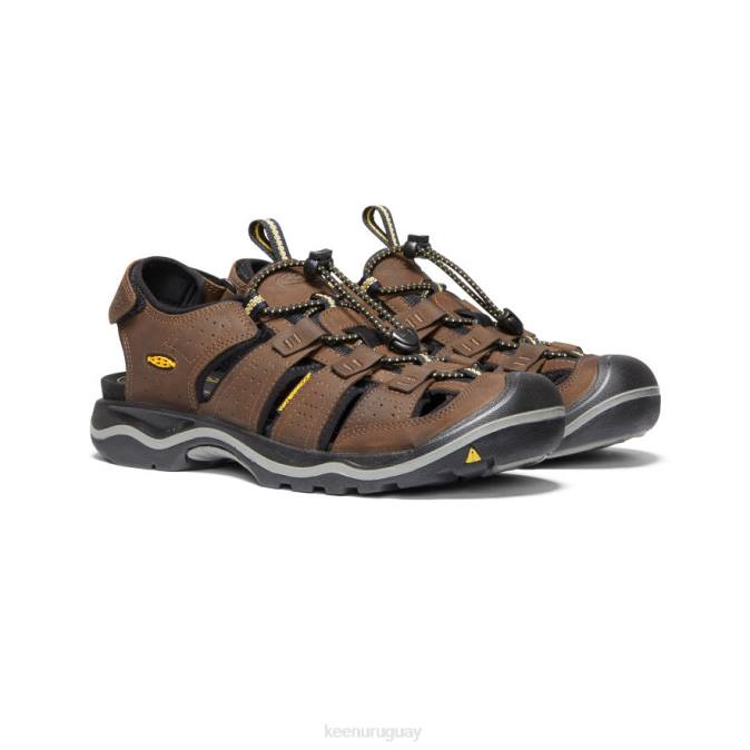 KEEN 8NRX296 calzado bisonte/negro hombres rialto