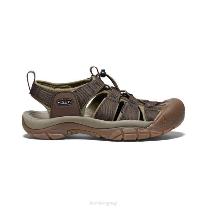 KEEN 8NRX44 calzado verde oliva/cantimplora hombres newport h2