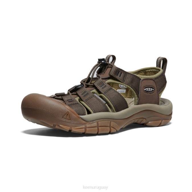 KEEN 8NRX44 calzado verde oliva/cantimplora hombres newport h2