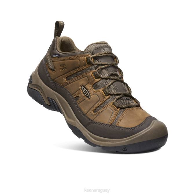 KEEN 8NRX101 calzado shitake/atigrado hombres zapato impermeable circadia
