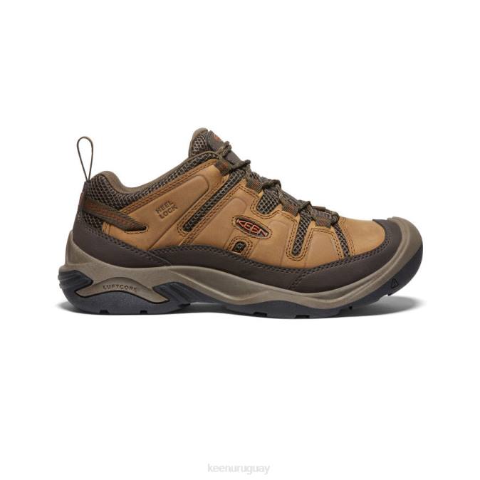 KEEN 8NRX11 calzado arcilla de bisonte/alfareros hombres ventilación circadia ancha