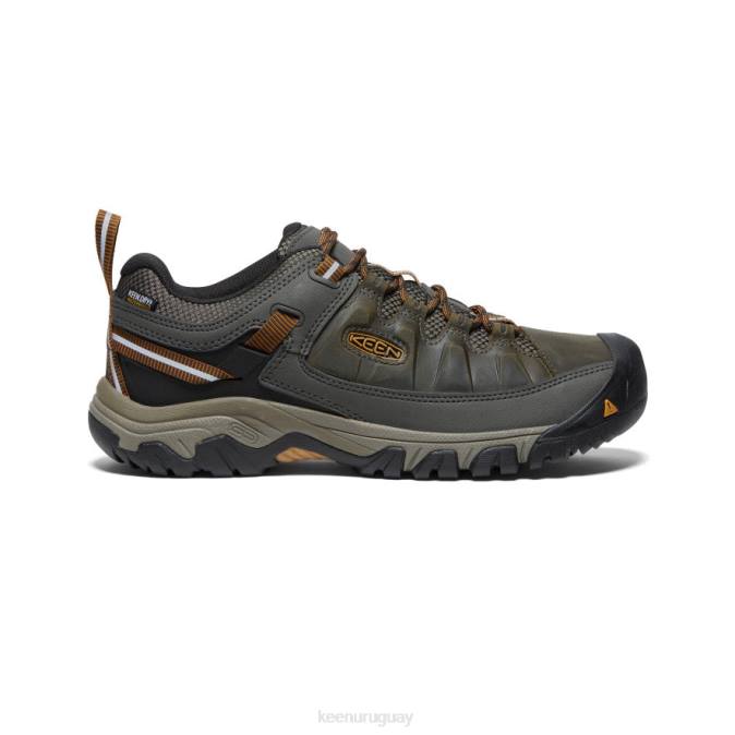 KEEN 8NRX149 calzado negro oliva/marrón dorado hombres targhee iii impermeable