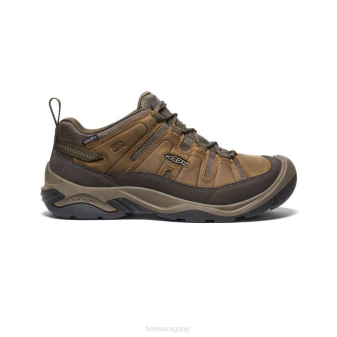 KEEN 8NRX162 calzado shitake/atigrado hombres zapato impermeable circadia ancho