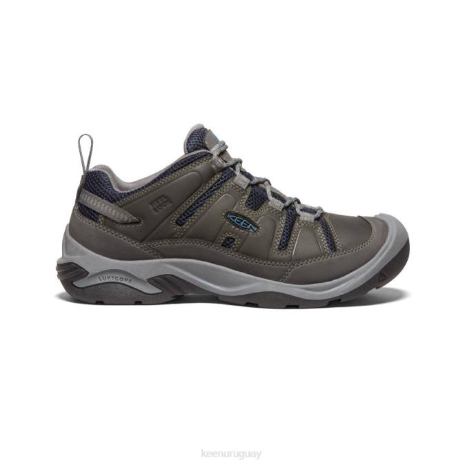 KEEN 8NRX170 calzado gris acero/azul legión hombres zapato de ventilación circadia