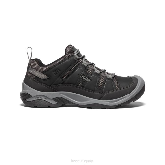 KEEN 8NRX171 calzado negro/gris acero hombres zapato de ventilación circadia