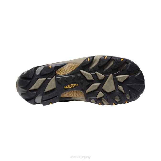 KEEN 8NRX294 calzado marrón cascada/amarillo dorado hombres targhee ii impermeable ancho