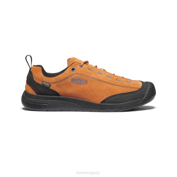 KEEN 8NRX346 calzado especia de calabaza/negro hombres zapato impermeable jasper ii