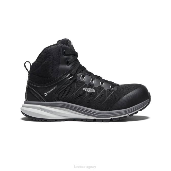 KEEN 8NRX634 calzado vapor/negro mujer Vista Energy Mid (puntera de fibra de carbono)