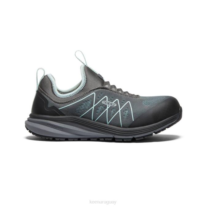 KEEN 8NRX572 calzado gris acero/vidrio azul mujer Vista Energy Shift (puntera de fibra de carbono)